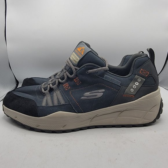 Skechers Equalizer 4.0 Mens 13 Navy Blue Water Resistance Trail Shoes 237023 - Picture 5 of 12